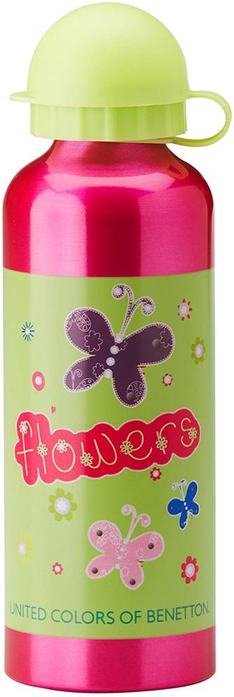 Benetton Aluminium Trinkflasche Butterflies 500ml 1 Stück