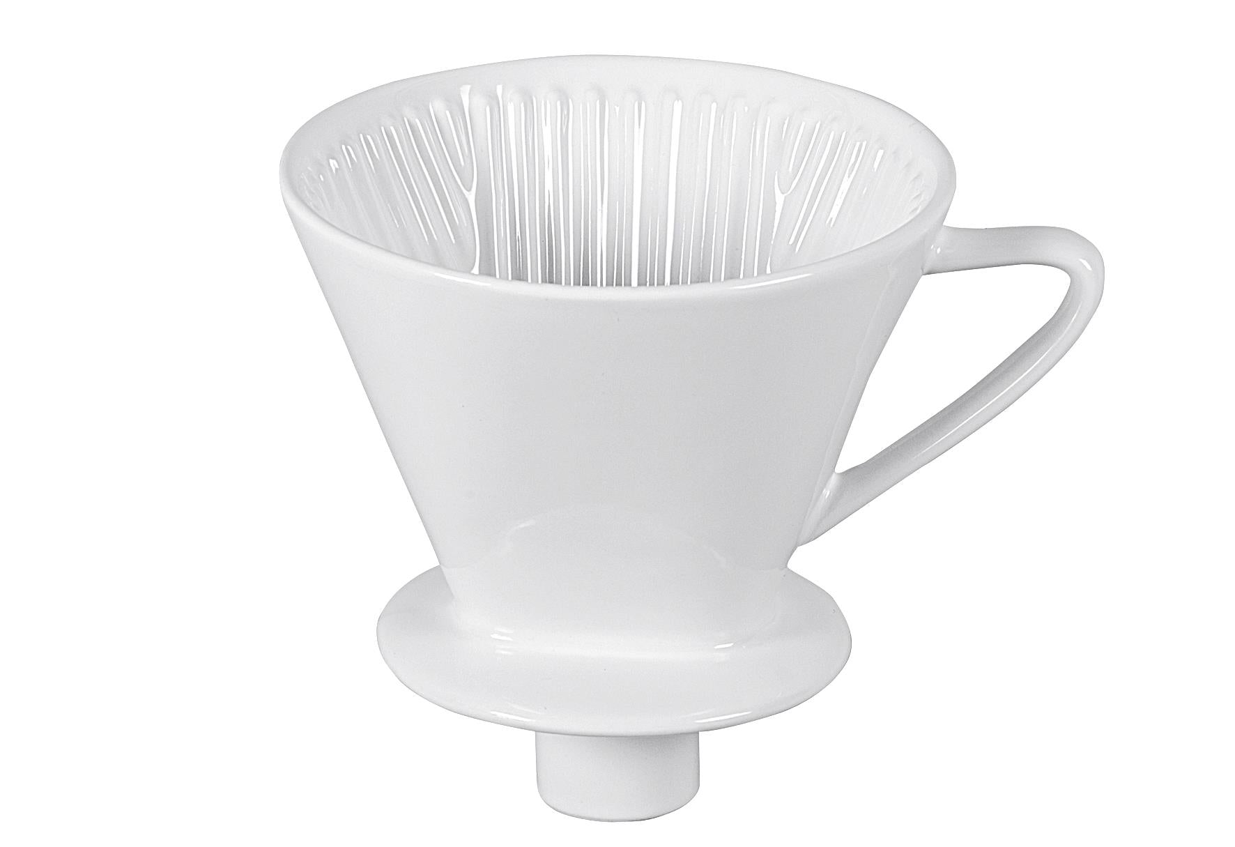 cilio tisch-accessoires Kaffeefilter Keramik mit Stutzen Gr 4