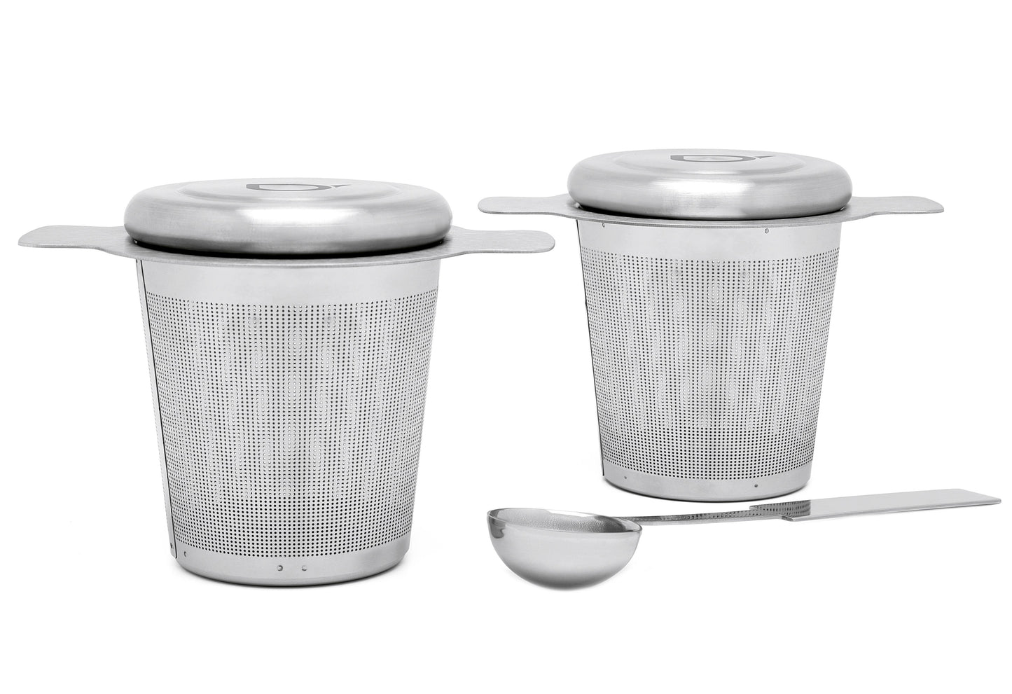 Bredemeijer Teefilter mit Teemaßlöffel Edelstahl 2er Set