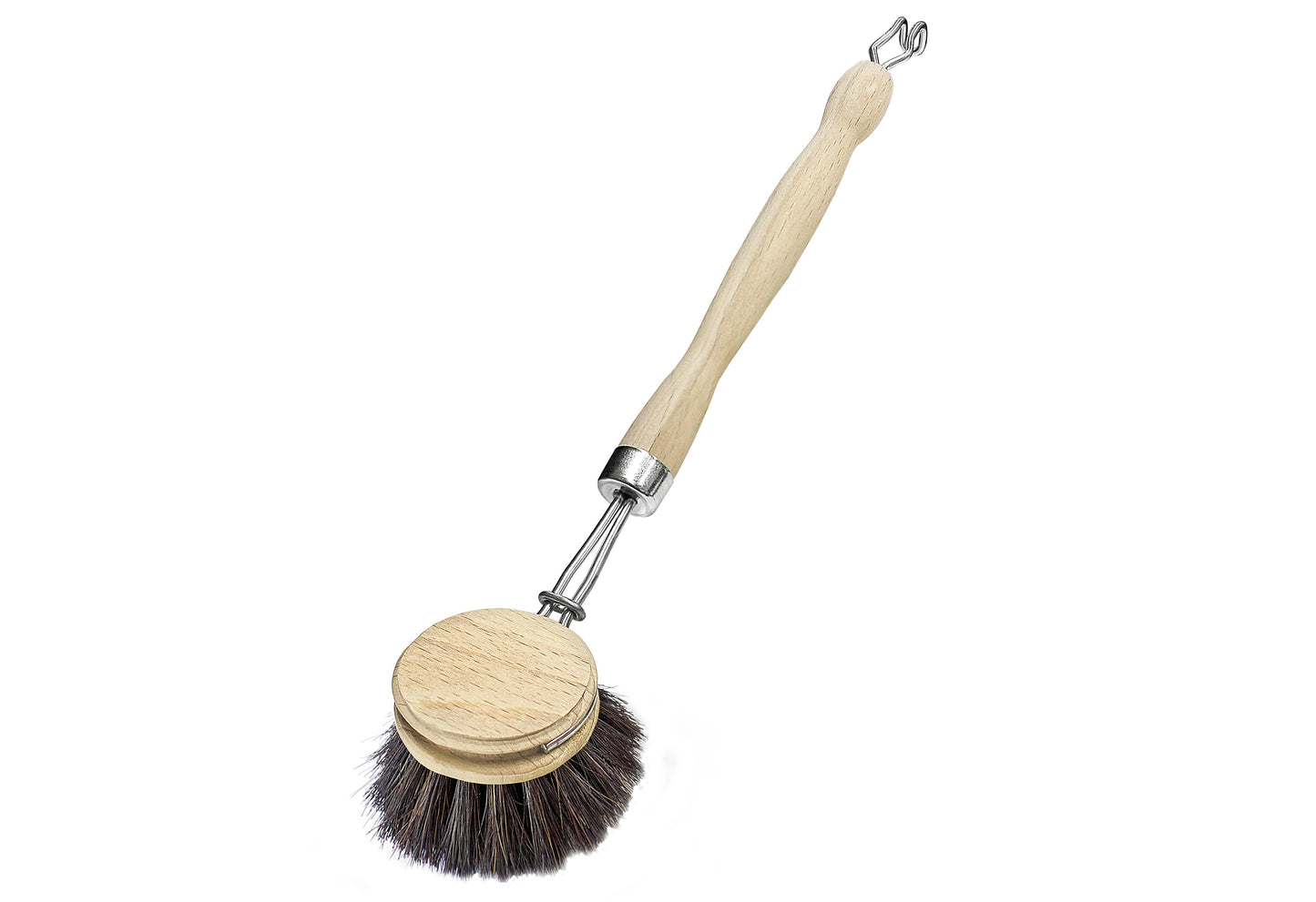 Peggy Perfect Spülbürste Holz reines Rosshaar Ø 42 cm 5 Stück