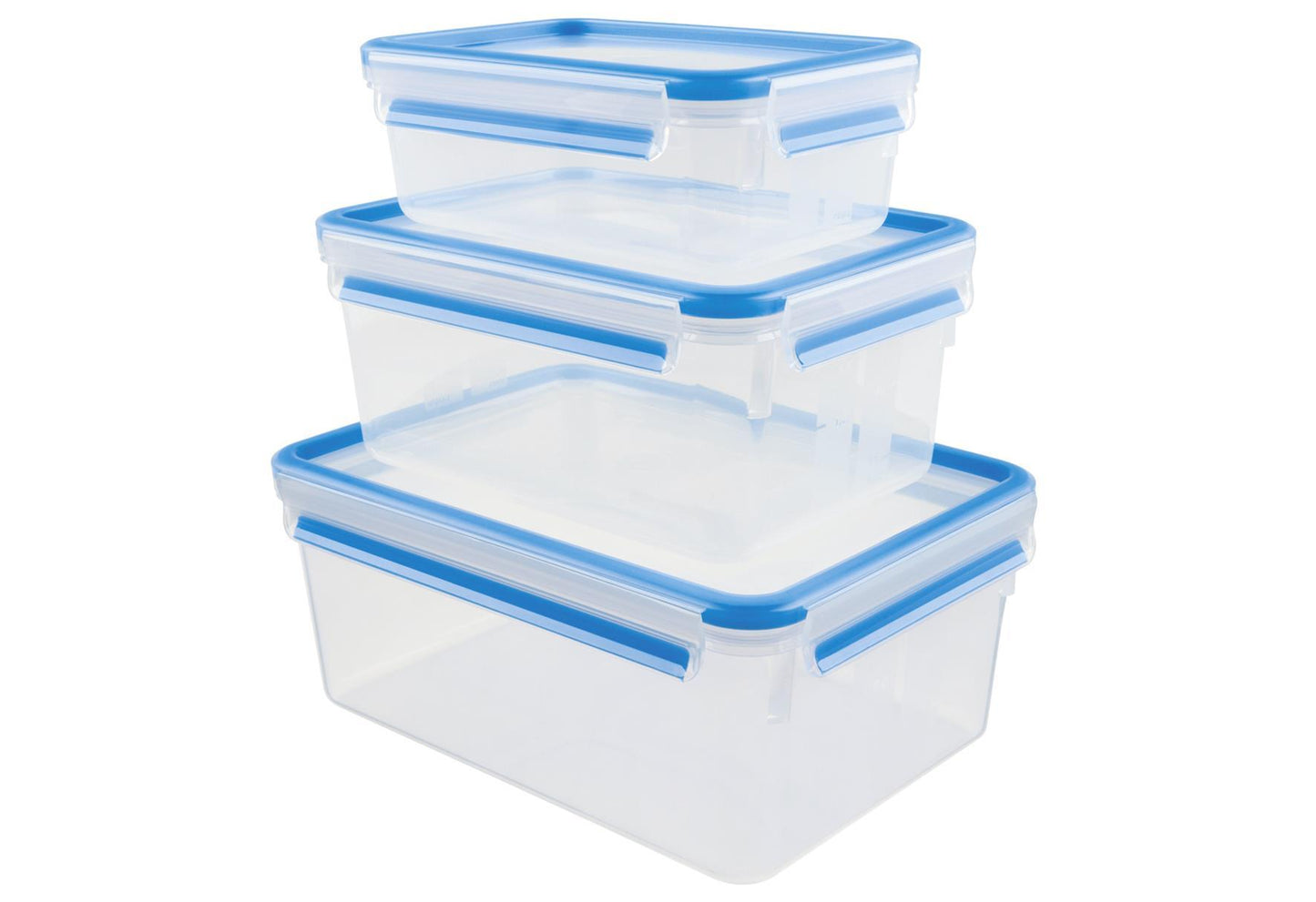 EMSA Frischhaltedosenset Clip & Close 10l/23l/37l 3teilig blau