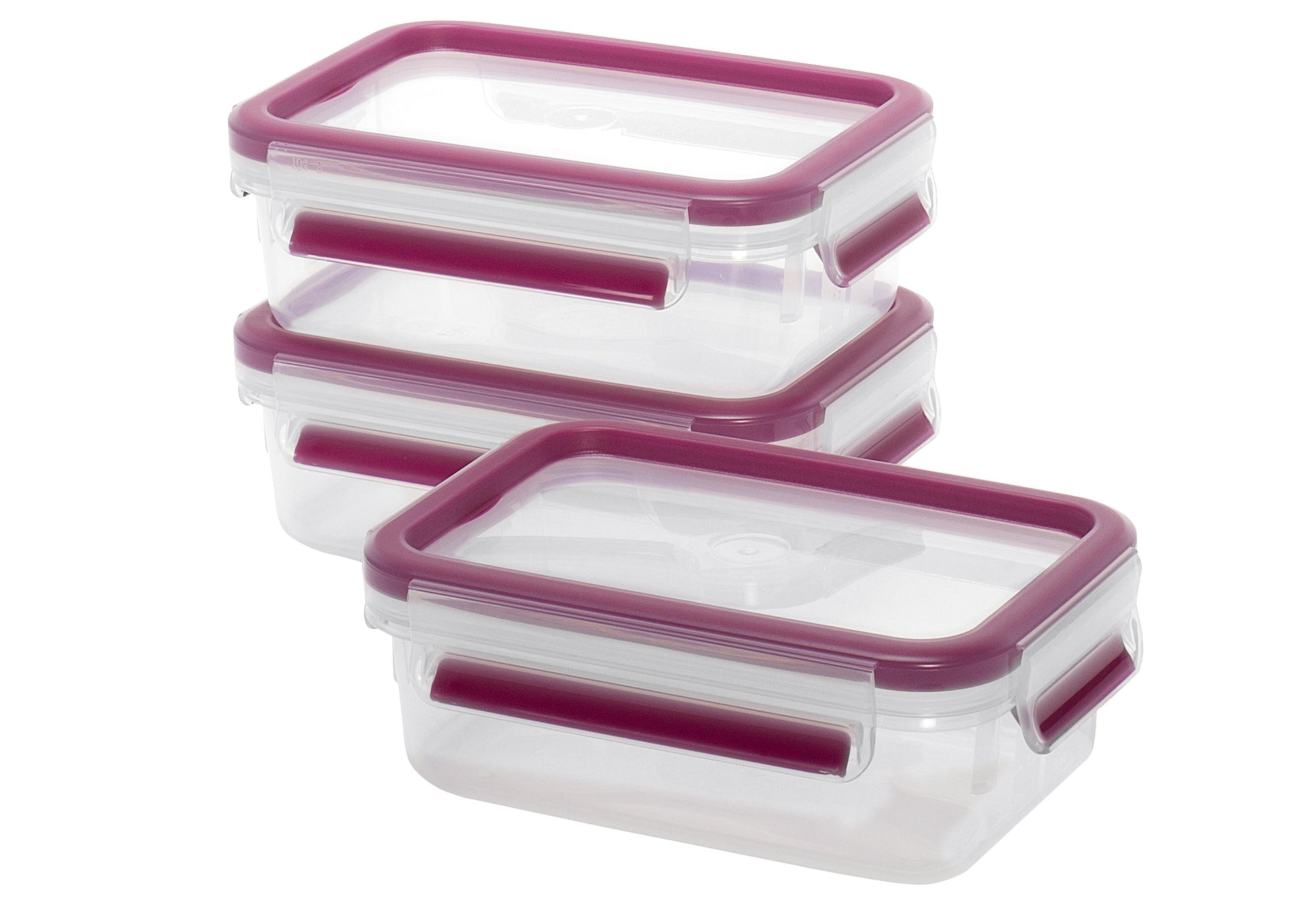 EMSA Frischhaltedose Clip & Close 055l 3er Set himbeer