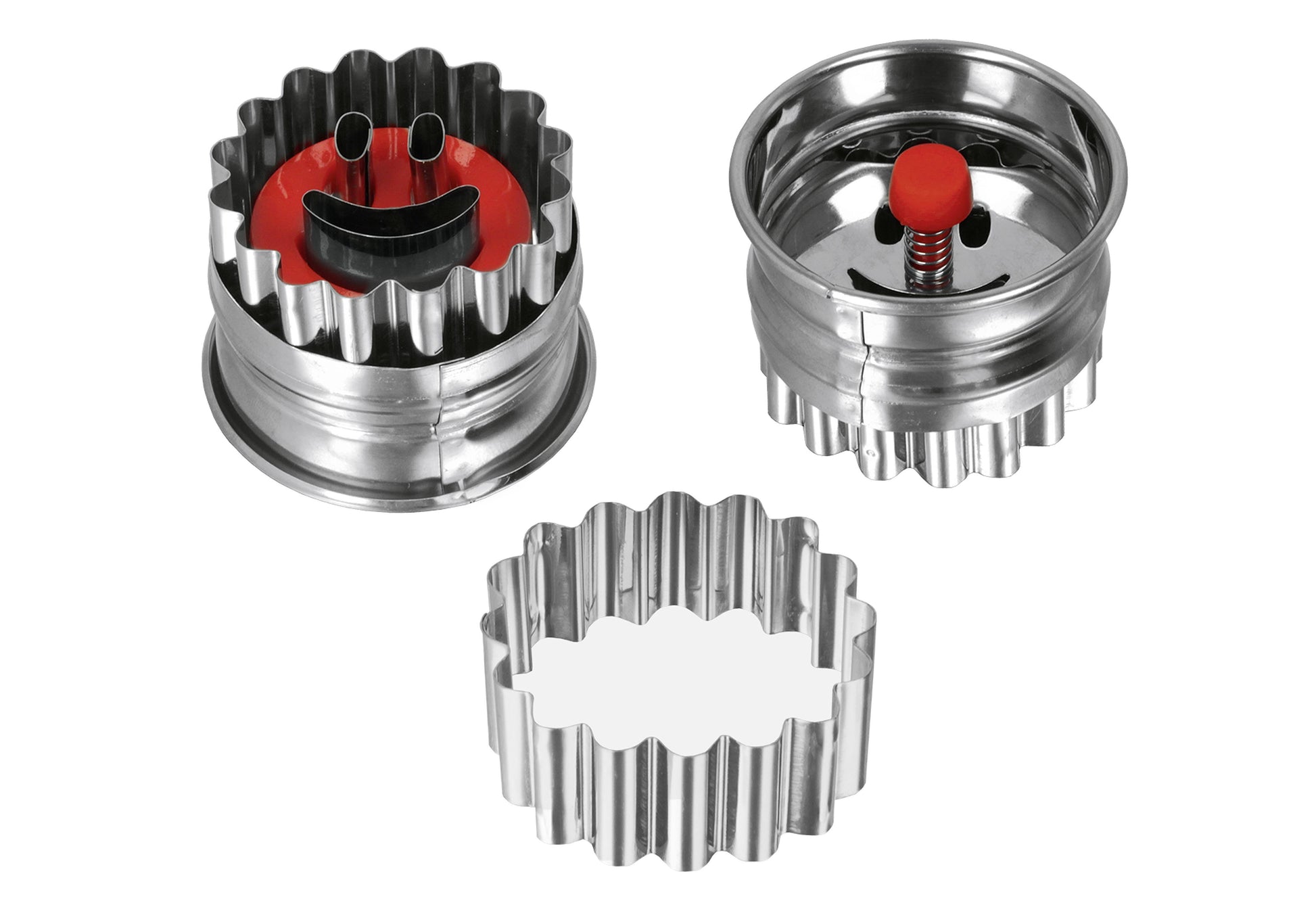 METALTEX Linzer-Ausstecher Smile - VPE: 6