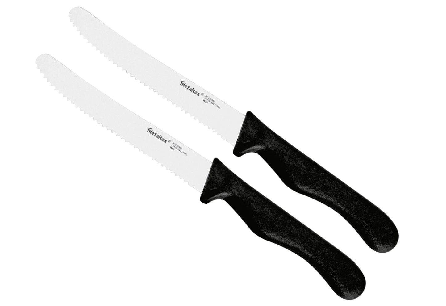 METALTEX Basic Brotzeitmesser 2er - VPE: 6