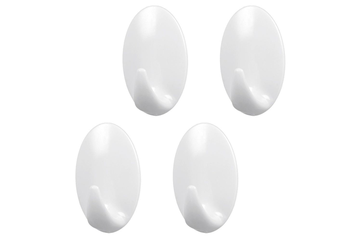 METALTEX Hafthaken Eiform klein 4er - VPE: 10