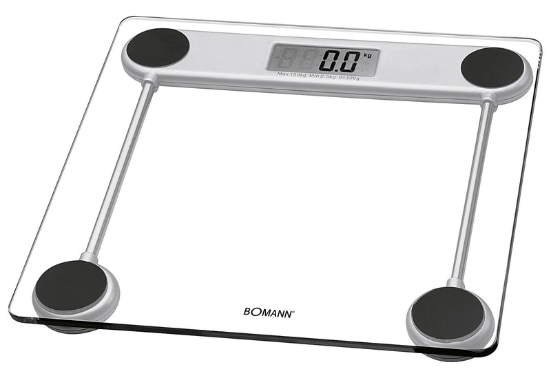 BOMANN Glas-Personenwaage PW 1417 CB inkl 1 x CR 2032 Batterien