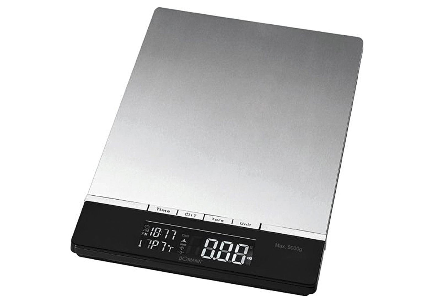 BOMANN Küchenwaage KW 1421 CB inkl 3 x AAA R03 Batterien