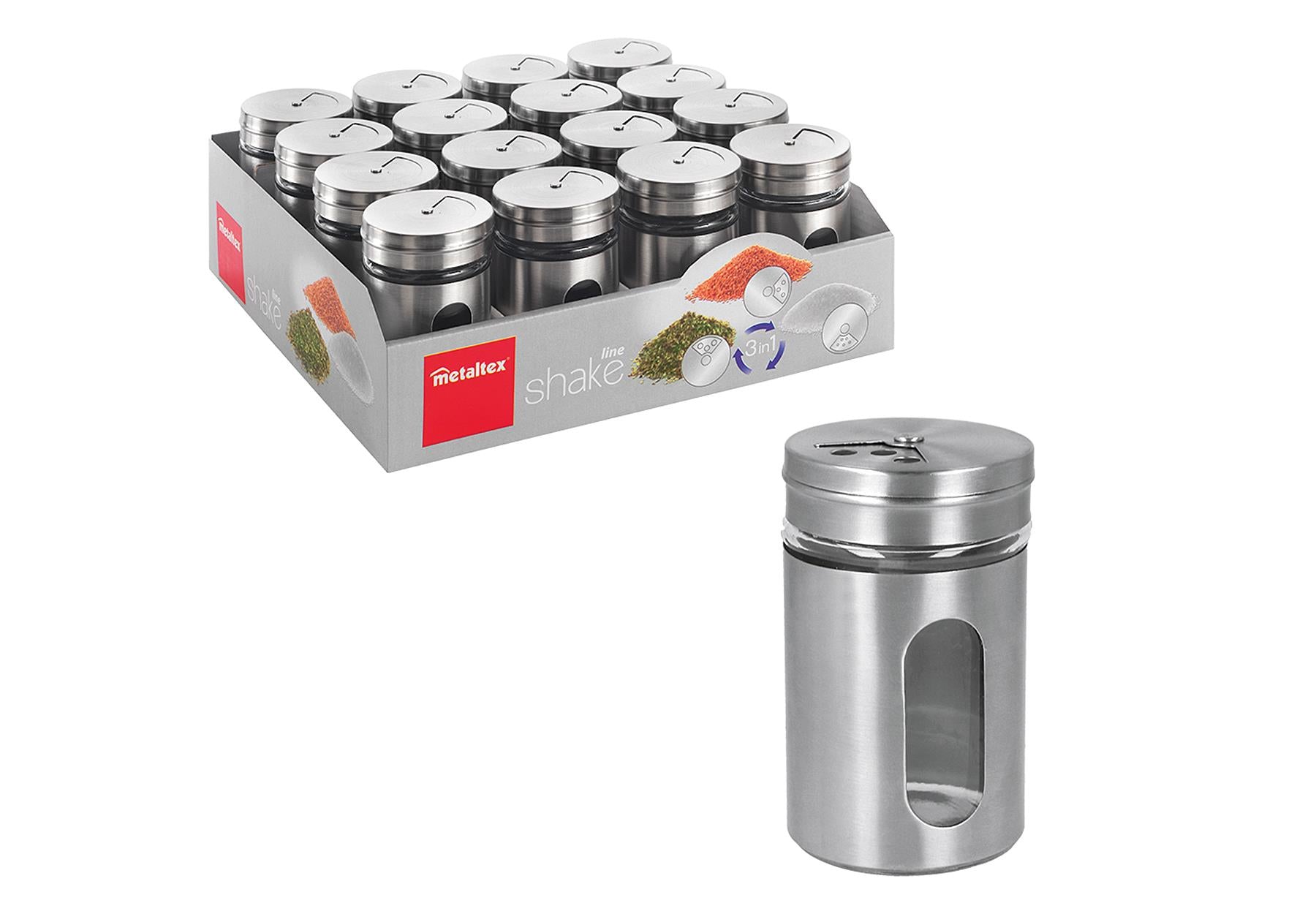 METALTEX Gewürzstreuer - VPE: 16
