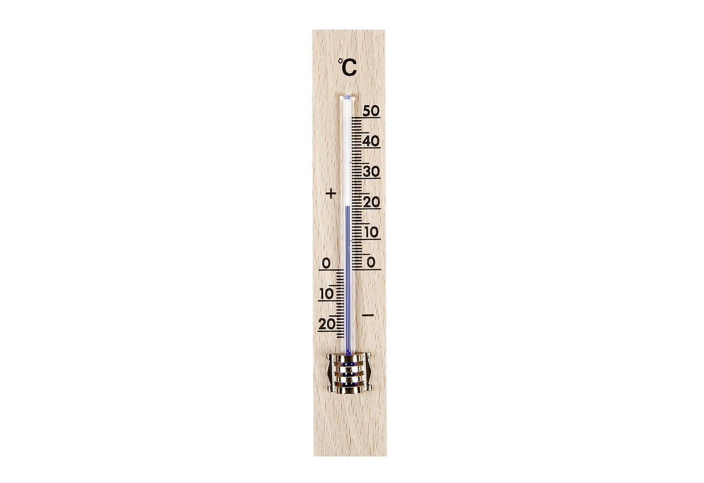 TFA-DOSTMANN Zimmer-Thermometer Holz 15x26cm - VPE: 10