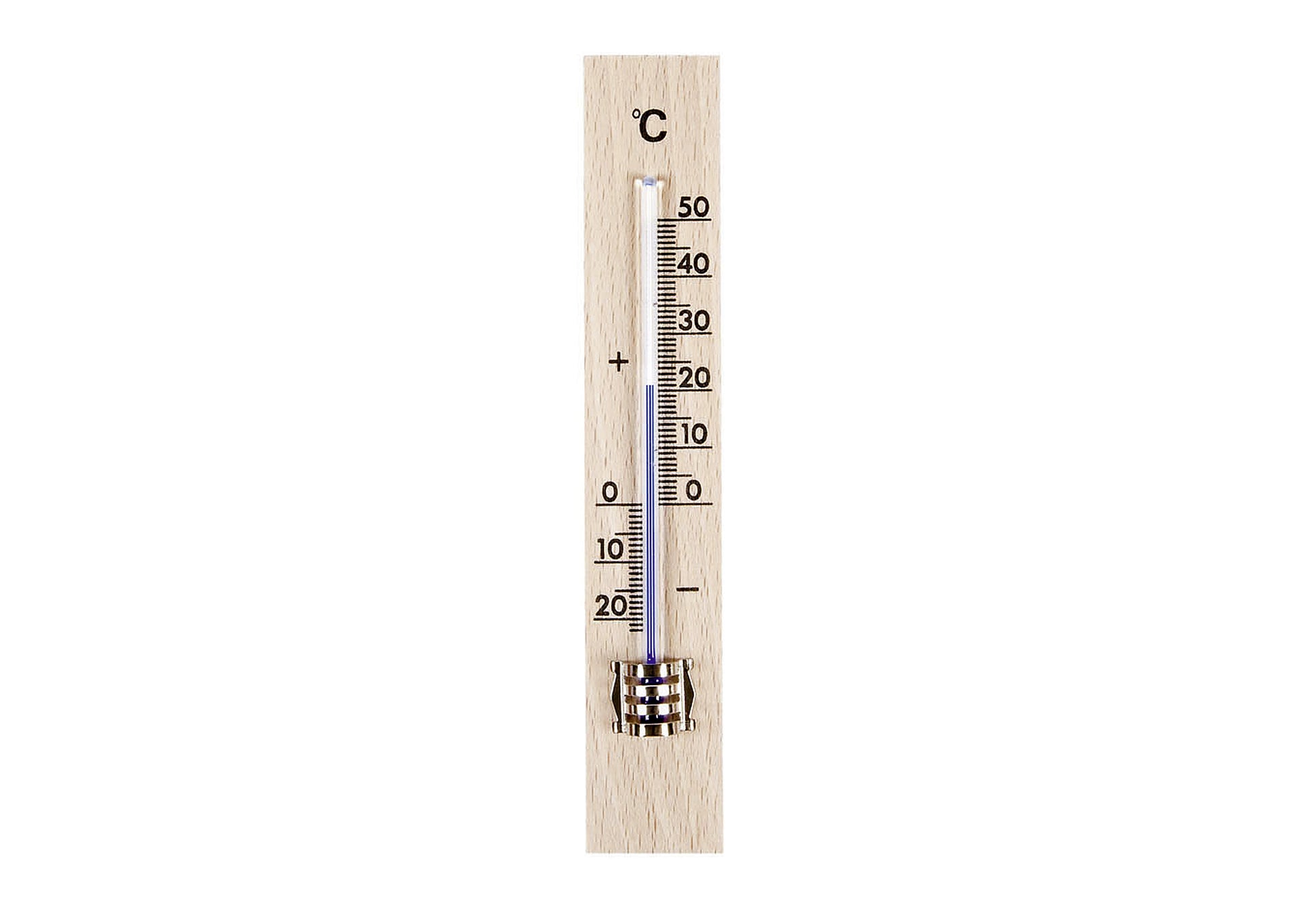 TFA-DOSTMANN Zimmer-Thermometer Holz 15x26cm - VPE: 10