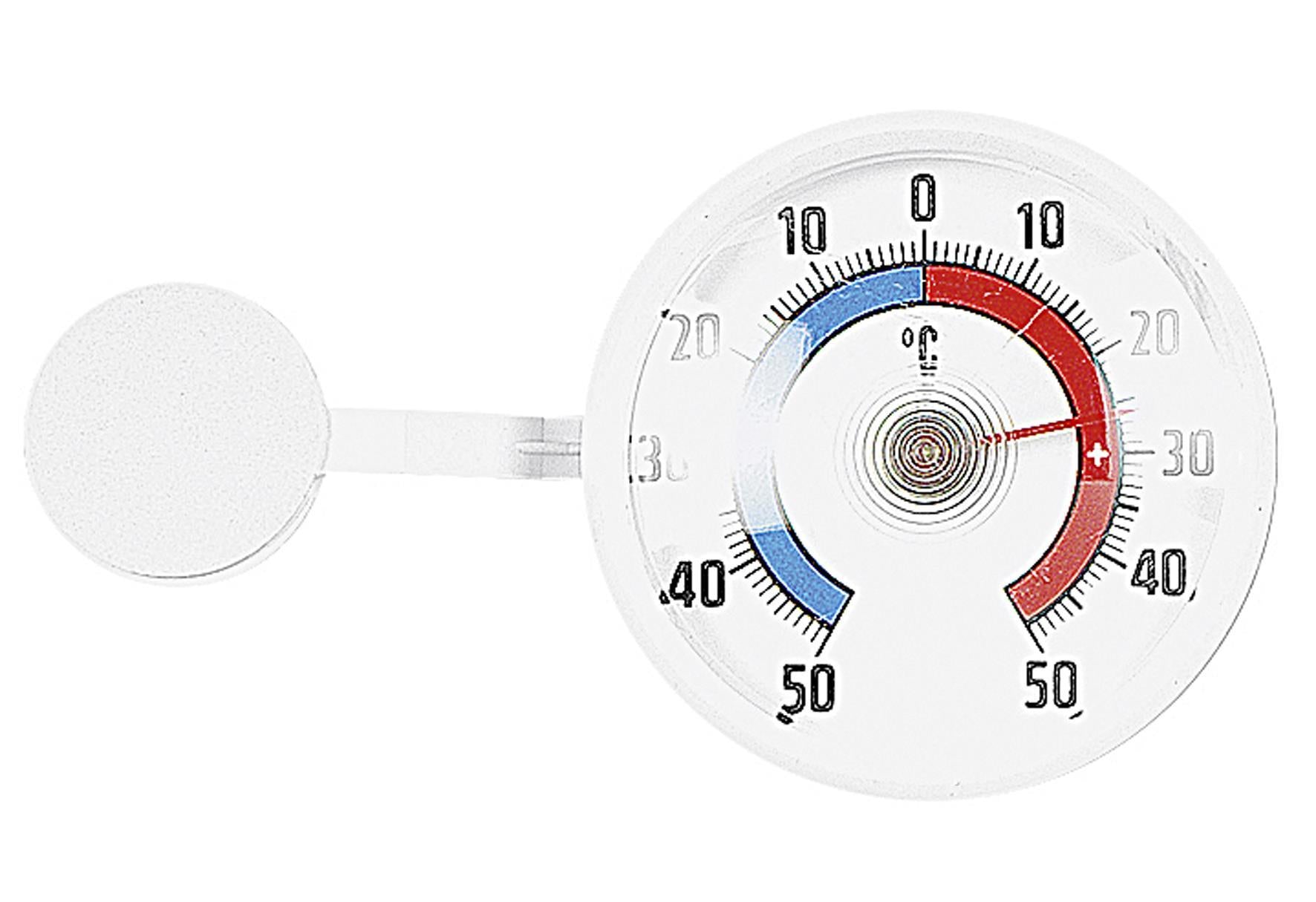 TFA-DOSTMANN Fenster-Thermometer mit Selbstklebefolie Ø73cm - VPE: 10