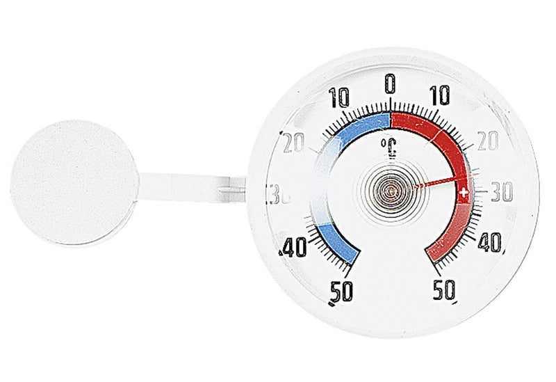 TFA-DOSTMANN Fenster-Thermometer mit Selbstklebefolie Ø73cm - VPE: 10