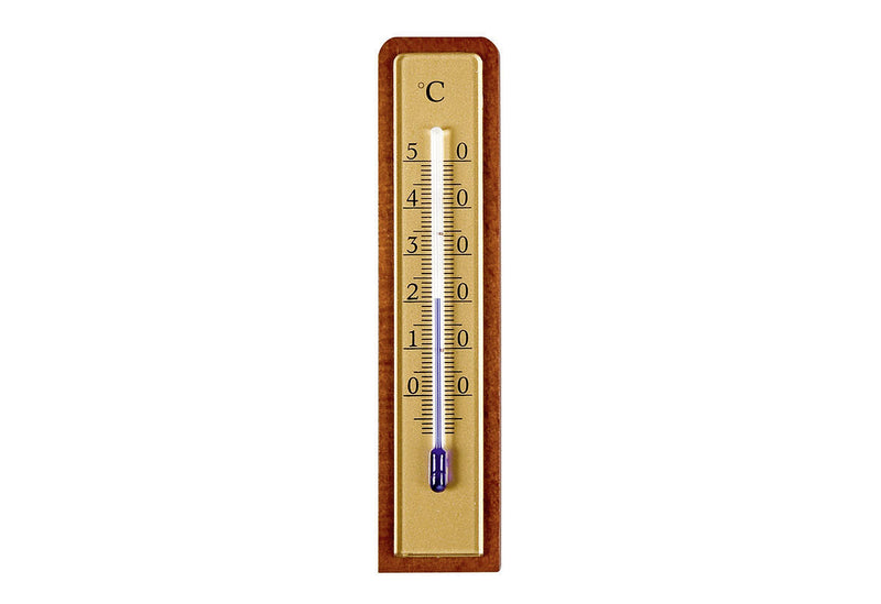 TFA-DOSTMANN Zimmer-Thermometer Nußbaum - VPE: 10