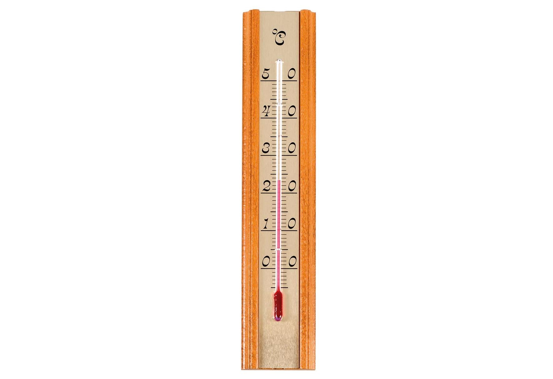 TFA-DOSTMANN Zimmer-Thermometer Eiche 205x4cm - VPE: 10