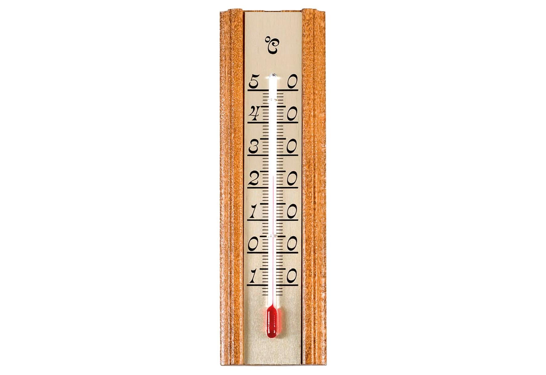 TFA-DOSTMANN Zimmer-Thermometer Eiche - VPE: 10