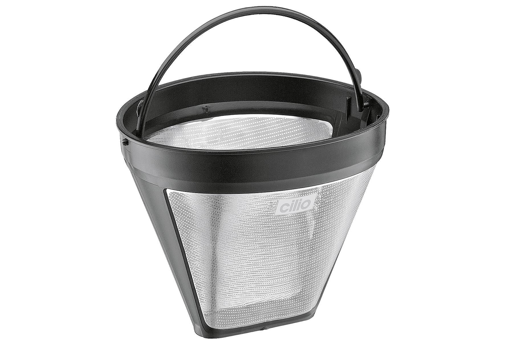 cilio tisch-accessoires Kaffeedauerfilter 'Edelstahl' Gr 4