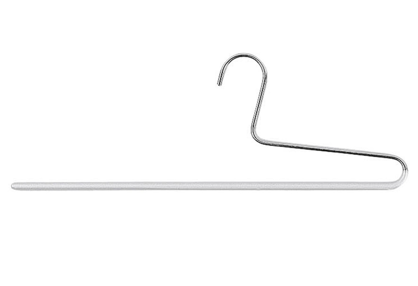 MAWA Steg-Hosenbügel KH 1 mit Steg Metall 30cm silber - VPE: 5