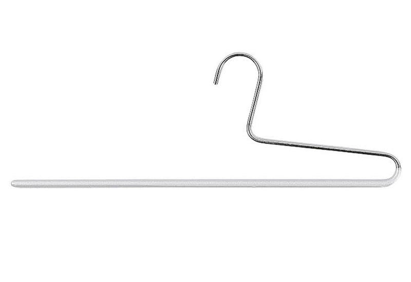 MAWA Steg-Hosenbügel KH 1 mit Steg Metall 30cm silber - VPE: 5