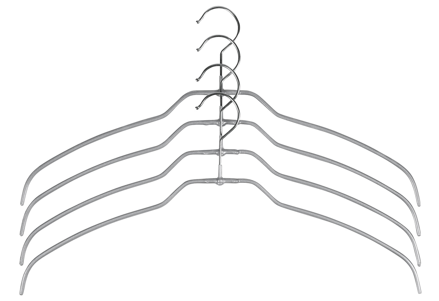 MAWA Trockenbügel 'Silhouette light' 4 Stück