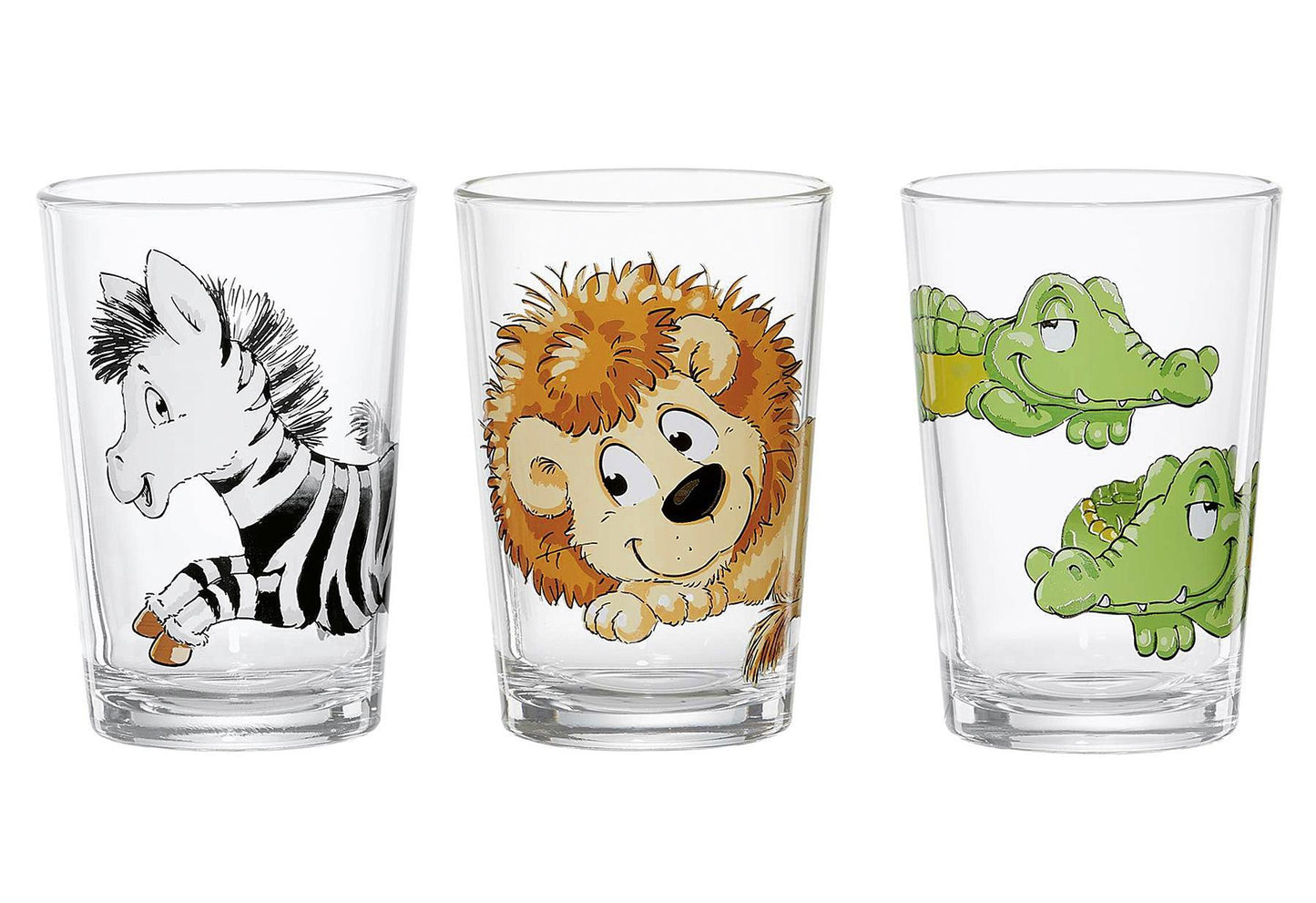 RITZENHOFF & BREKER Trinkglas 'Happy Zoo' 3er Set 3 Teile - VPE: 8
