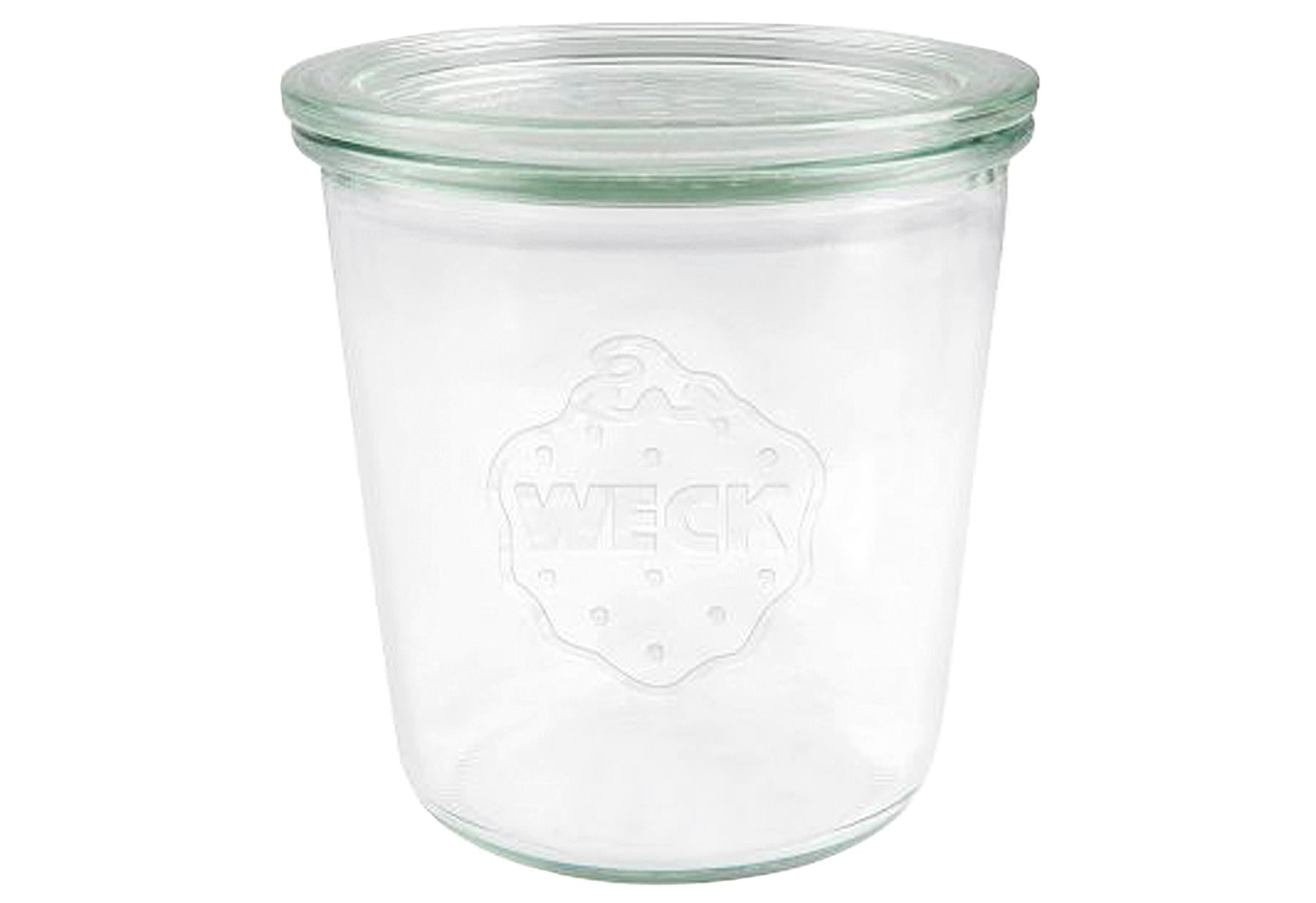 WECK Sturzglas 6er Karton 6 Stück inkl Glasdeckel