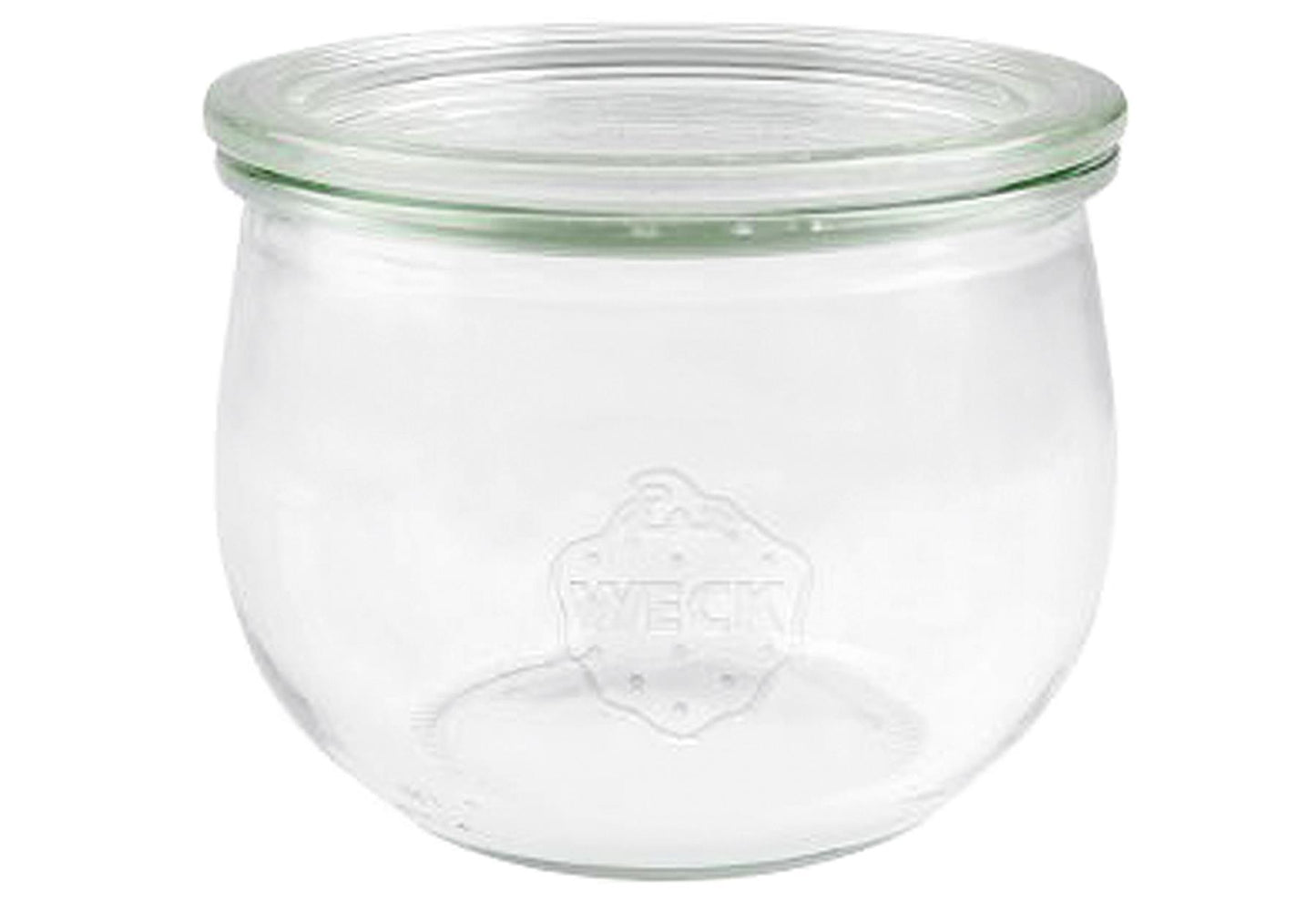 WECK Tulpenglas 6er Karton 6 Stück inkl Glasdeckel