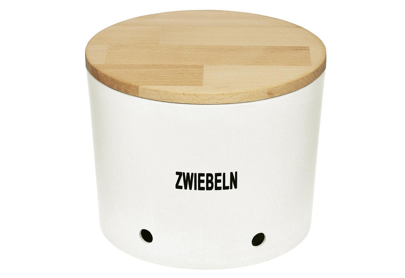 MAGU Zwiebeltopf 'Natur-Design' Zwiebeltopf mit Buchenholzdeckel