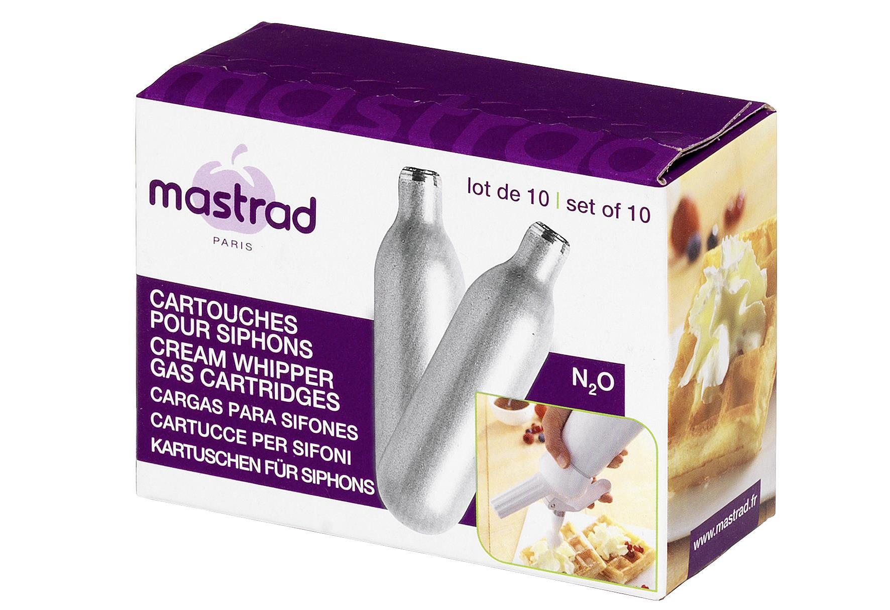 MASTRAD Sahnekapseln 10er Pack 10er Pack
