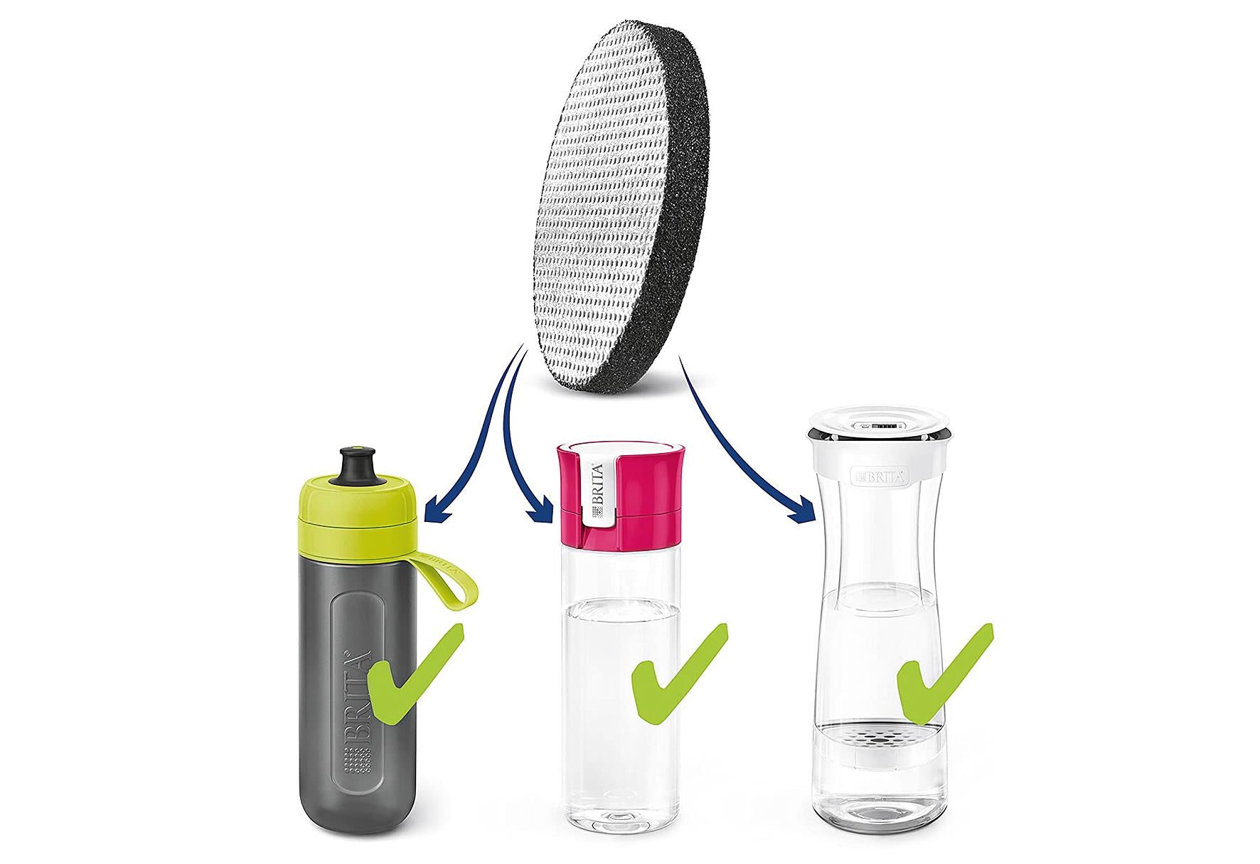 BRITA Wasserfilter 'MicroDisc' 3er Pack