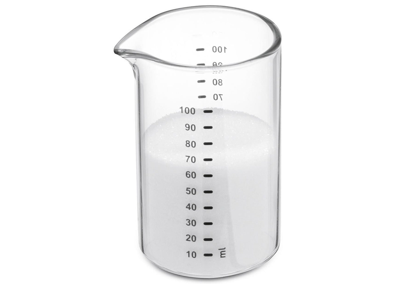 weiß Mini Messbecher