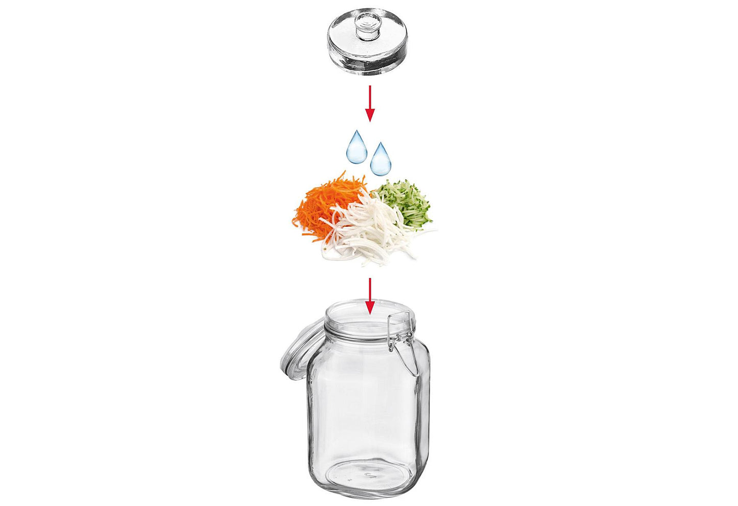WESTMARK Fermentiergewichte 4er Set