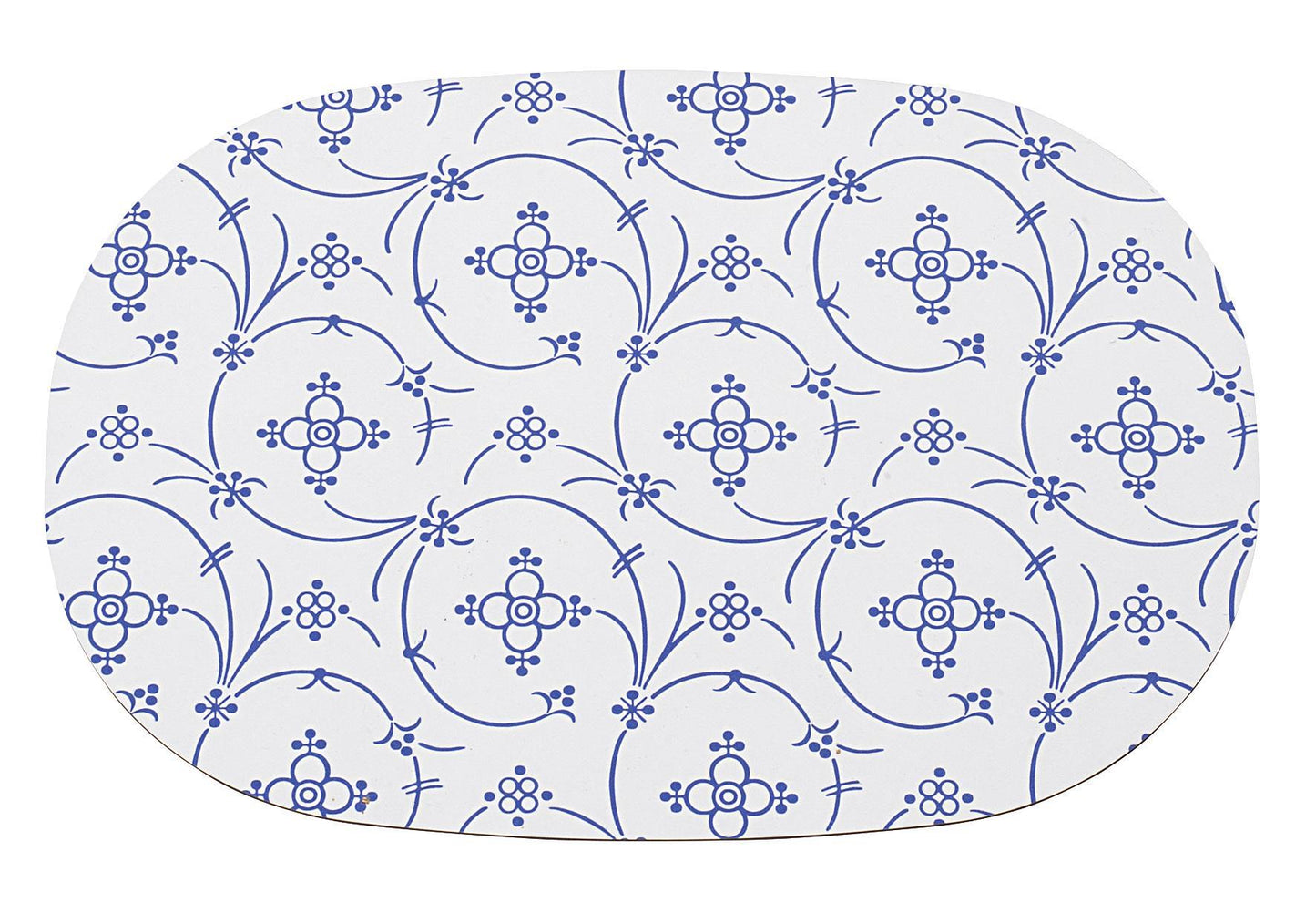 RICOLOR Brettchen Indisch blau 24x17cm - VPE: 6