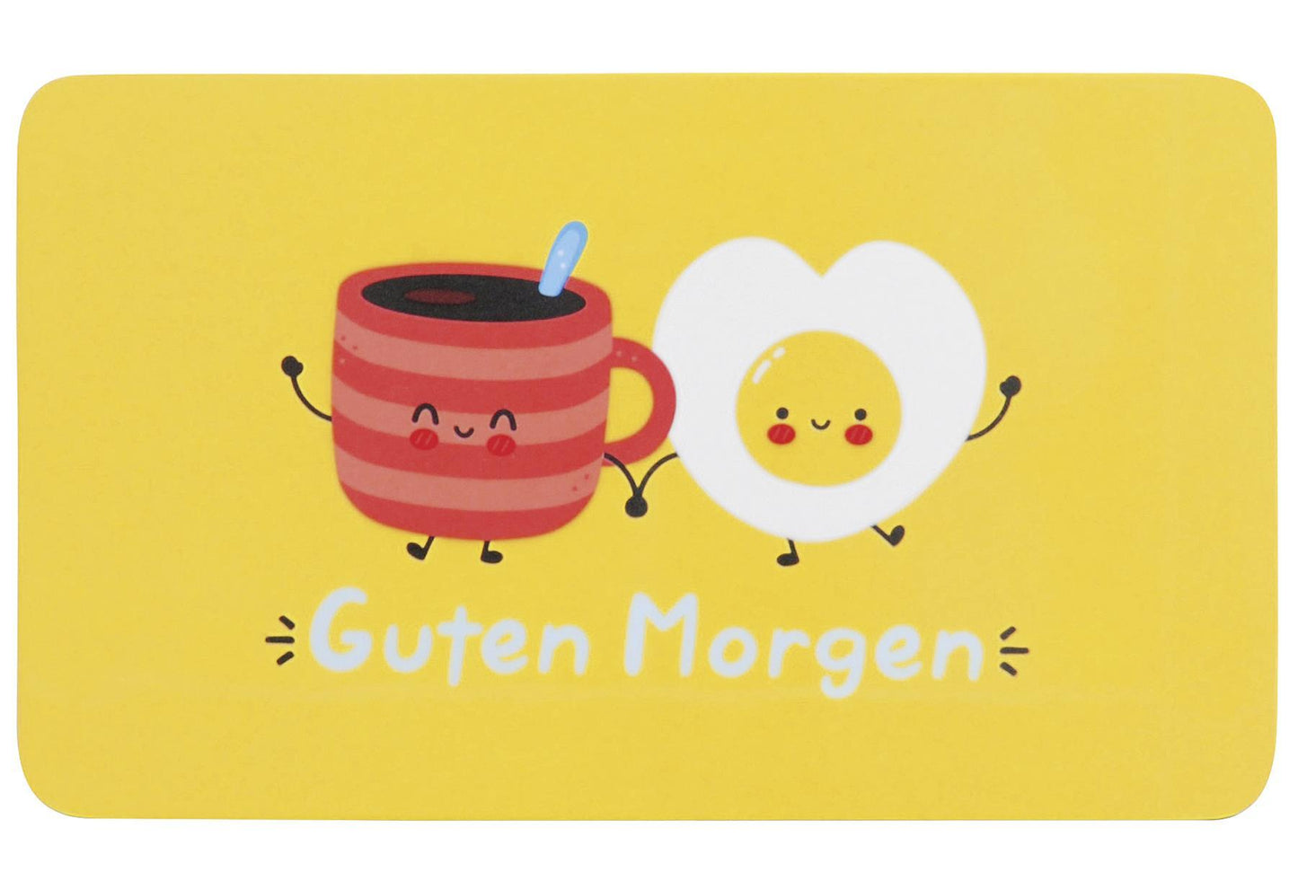 KESPER Frühstücksbrettchen 'Guten Morgen' - VPE: 5