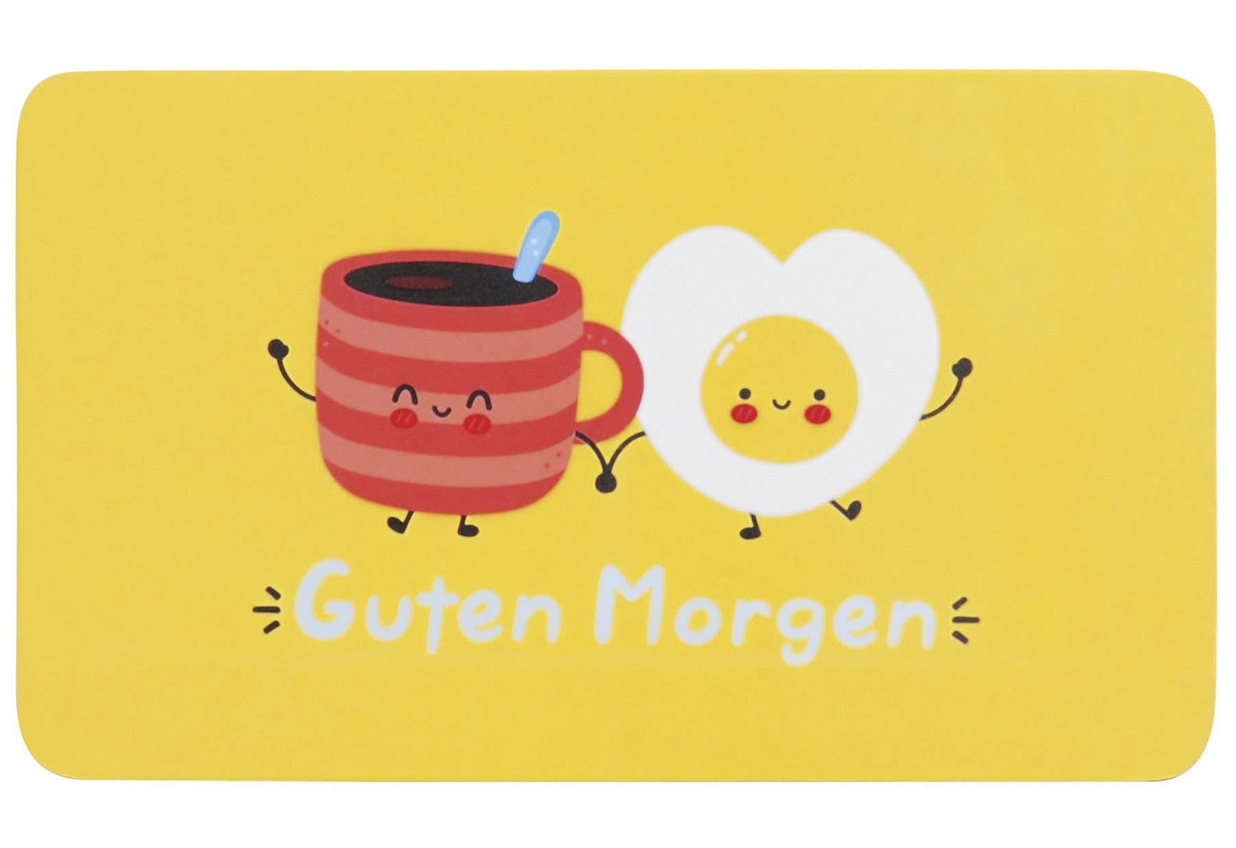 KESPER Frühstücksbrettchen 'Guten Morgen' - VPE: 5
