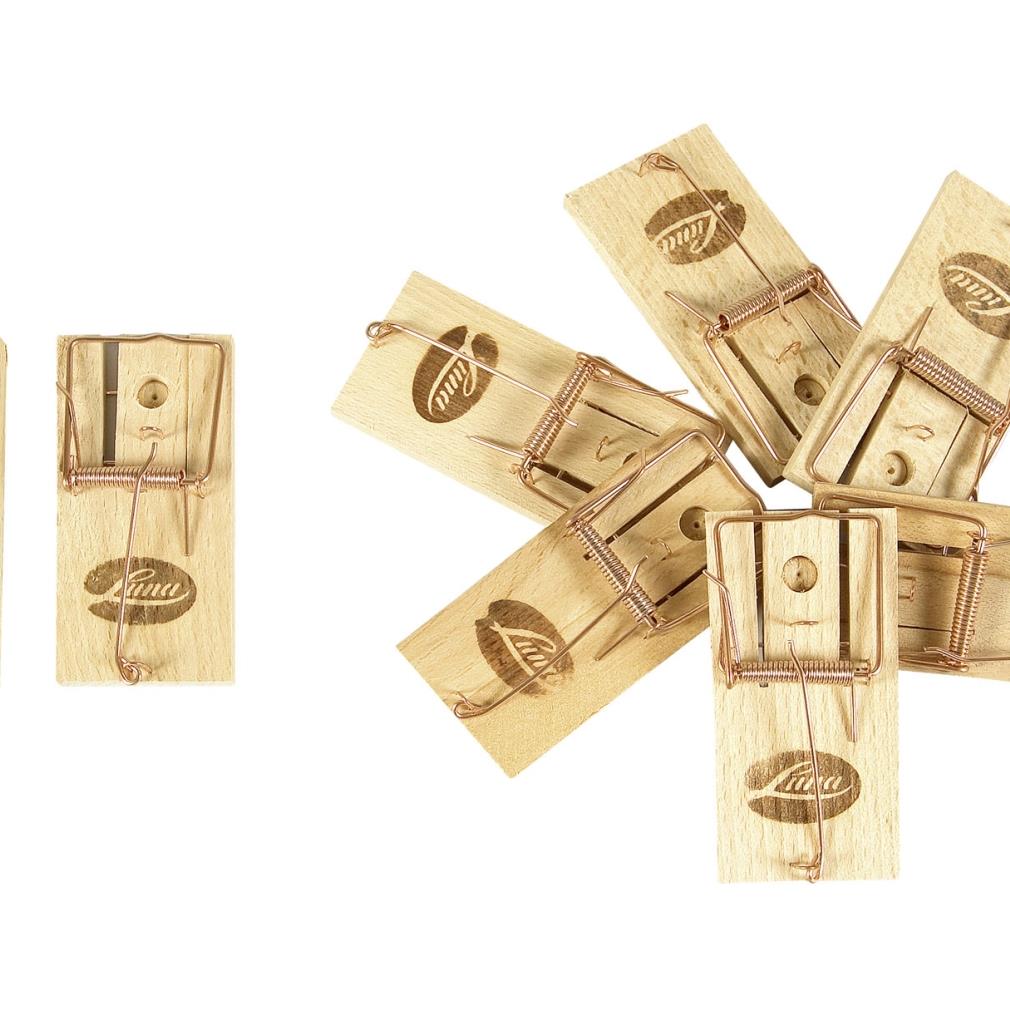 Mausefalle lose im Eimer 100 Mausefallen lose im Eimer - VPE: 100