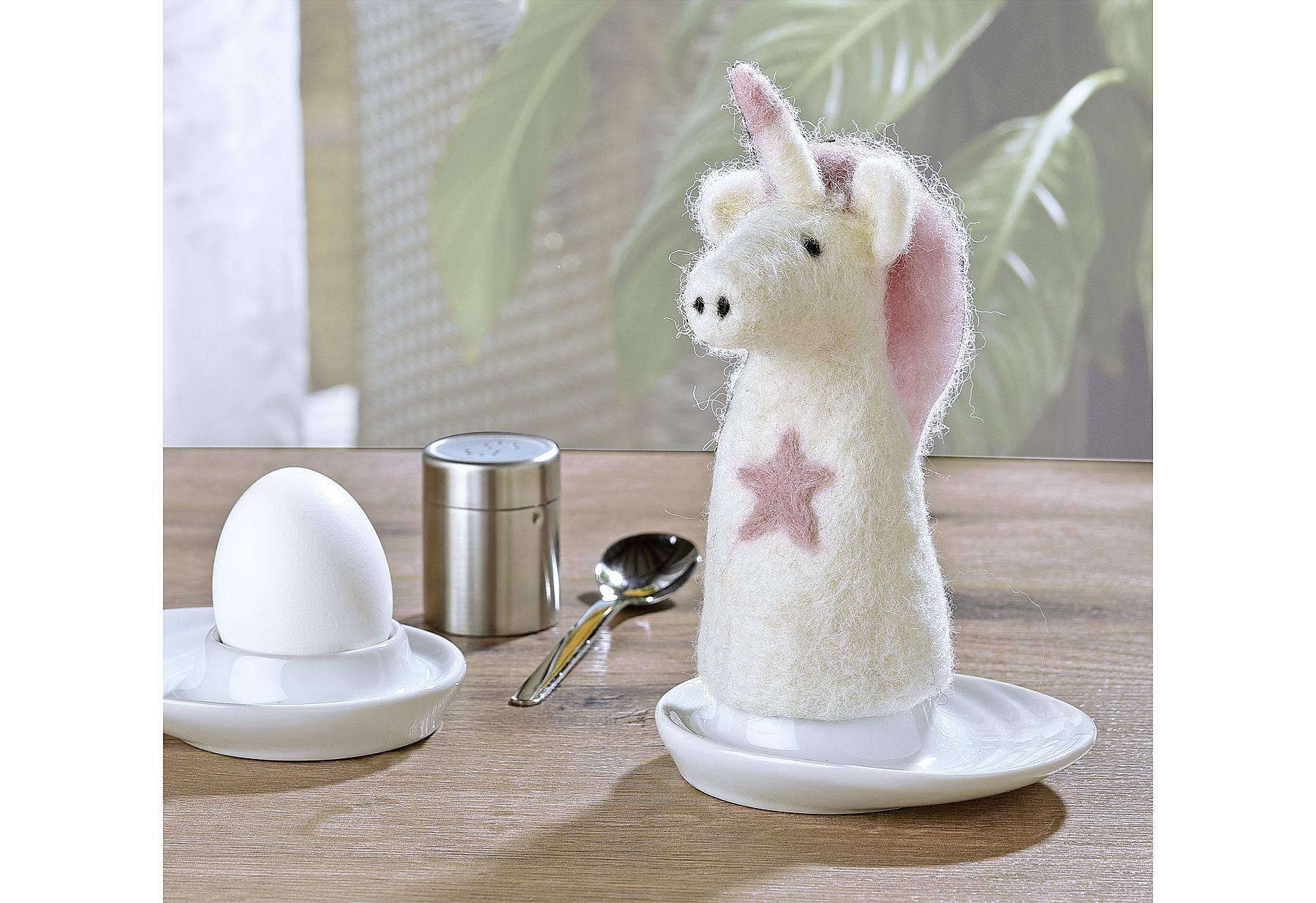cilio tisch-accessoires Eierwärmer 'Lana Einhorn' - VPE: 6
