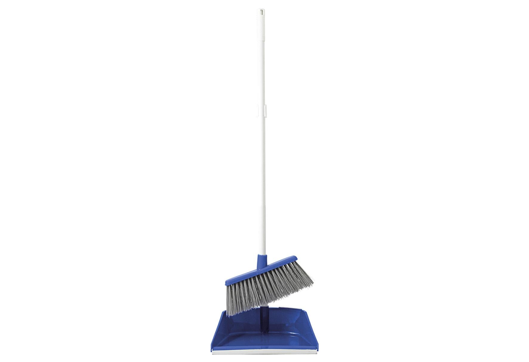 SOREX Standkehrgarnitur 90cm blau/silber - VPE: 12