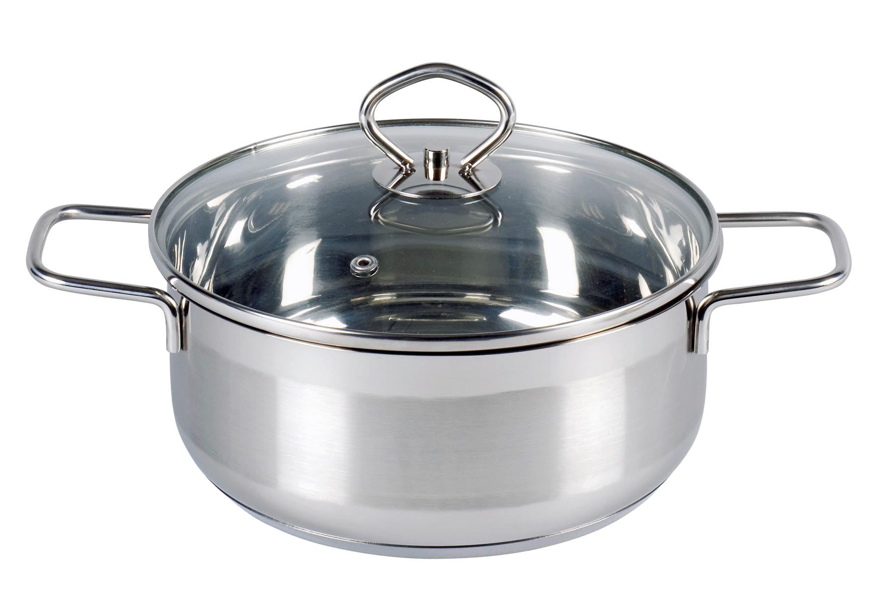 KARL KRÜGER Bratentopf Manhattan 13 l Ø16cm Edelstahl