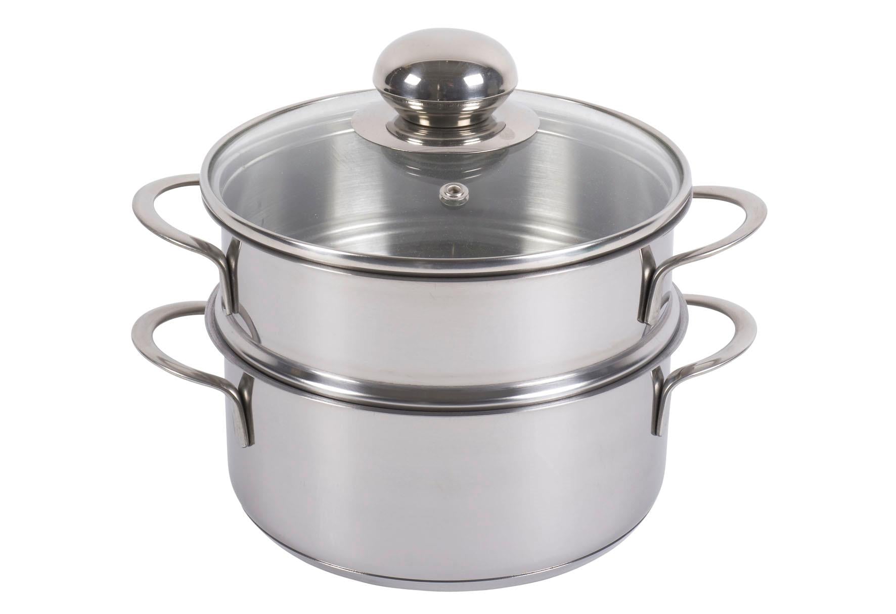 KARL KRÜGER Biodünster Kartoffeldämpfür 36 l Ø20cm Edelstahl