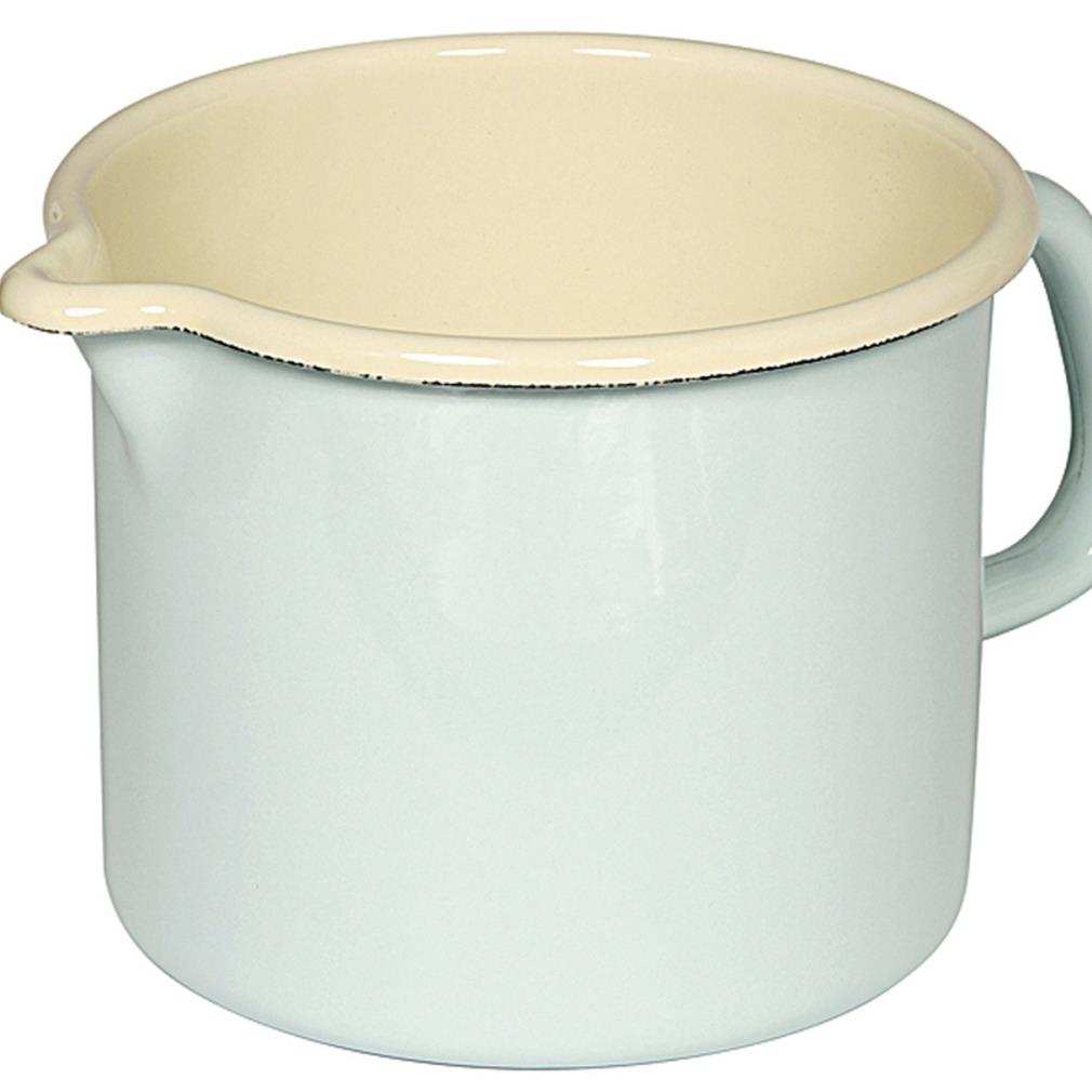 RIESS Milchtopf 17 l Ø14cm türkis/bunt