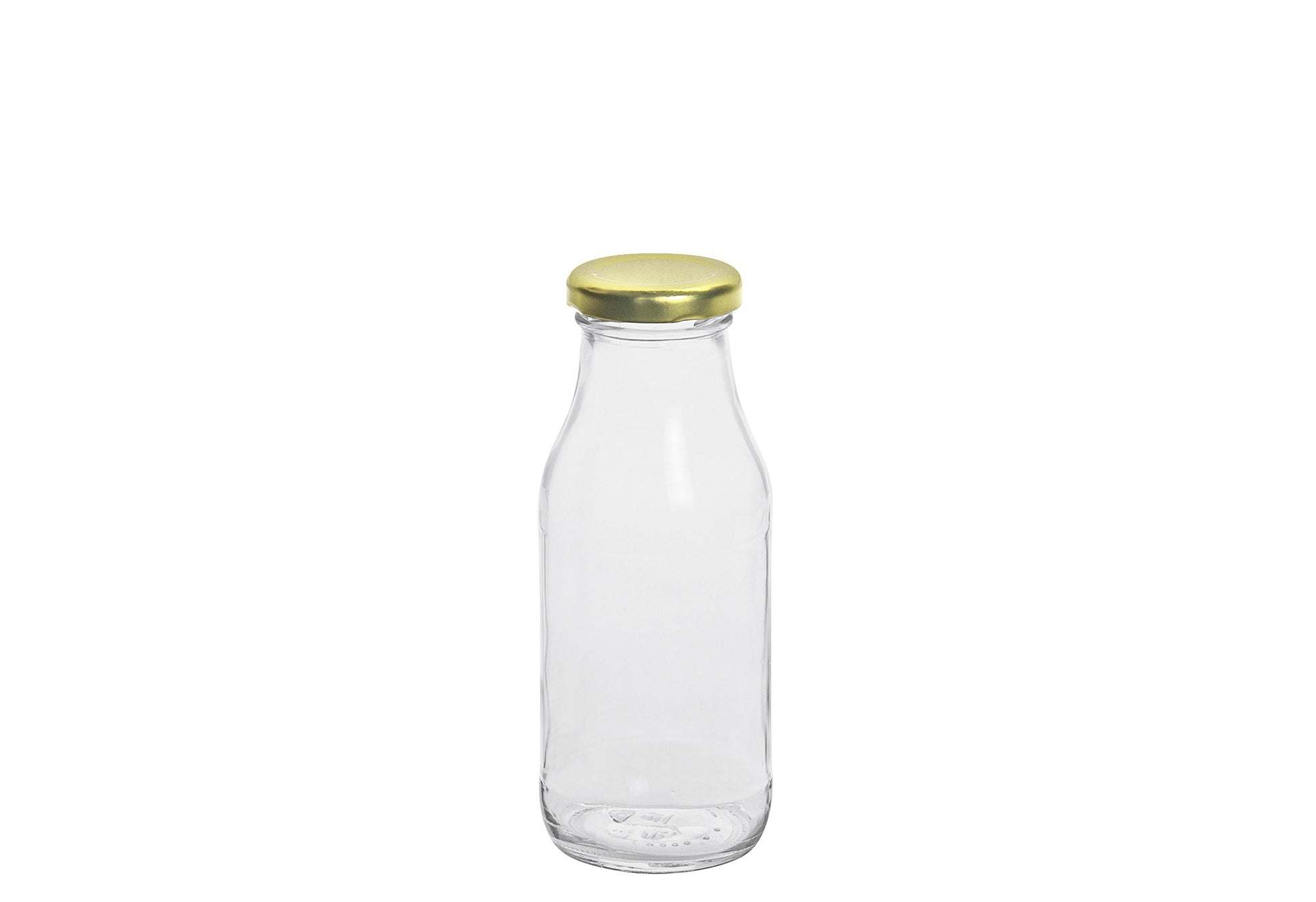 EMSY Saftflasche 250ml mit 43mm TO-Deckel gold - VPE: 28