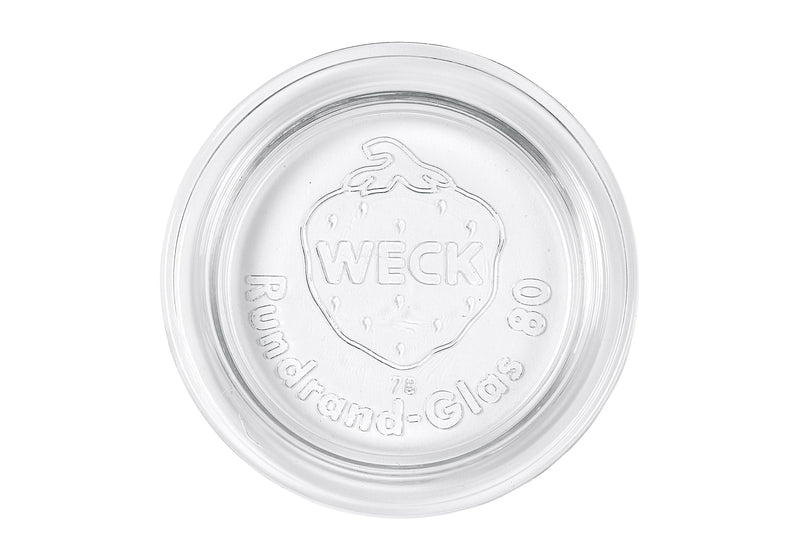 WECK Rundrand-Glasdeckel - VPE: 30