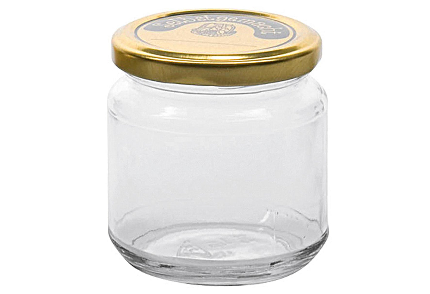 EMSY Schraubdeckelglas mit 66mm TO-Deckel selbstgemacht 220 ml - VPE: 20