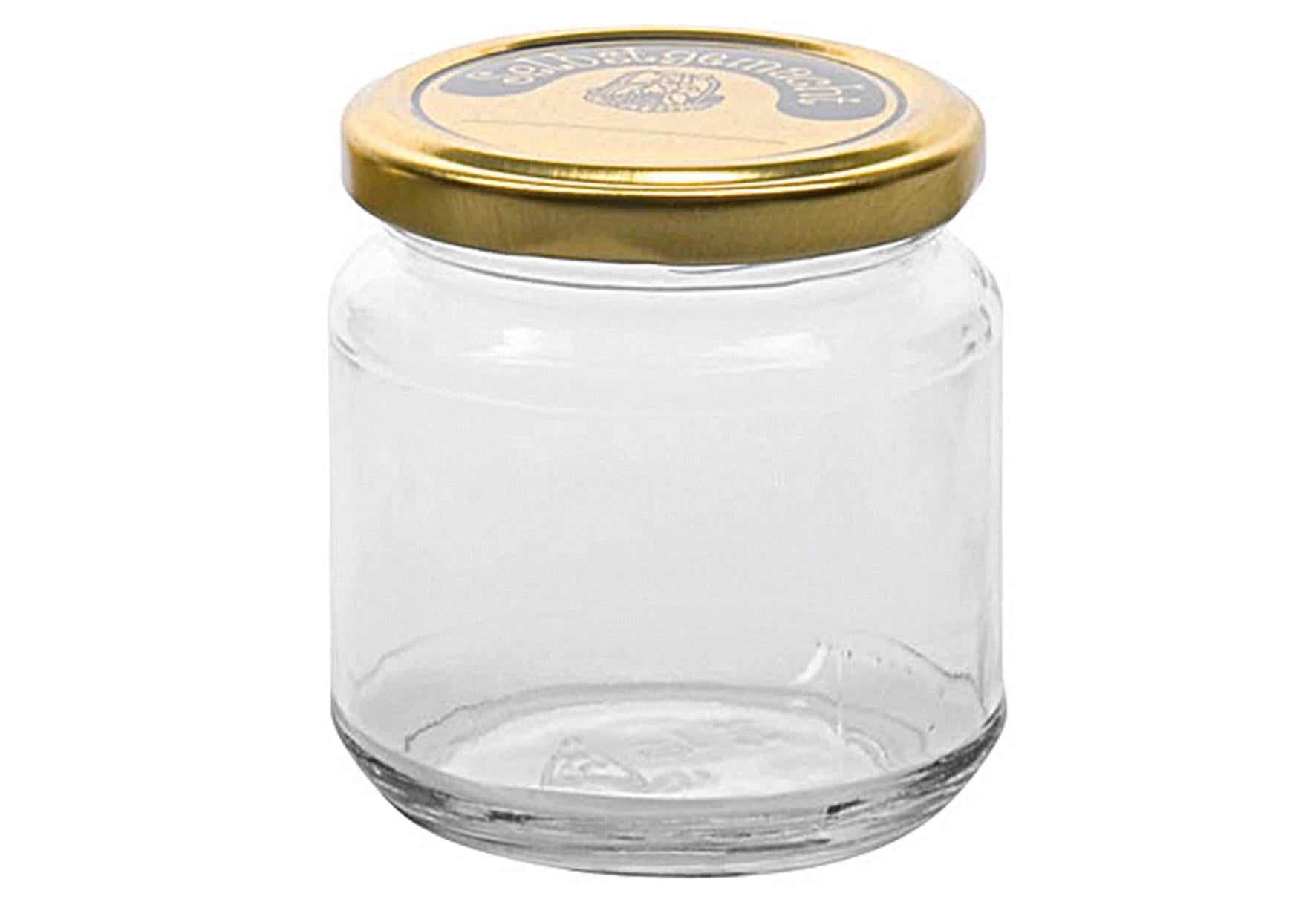 EMSY Schraubdeckelglas mit 66mm TO-Deckel selbstgemacht 220 ml - VPE: 20