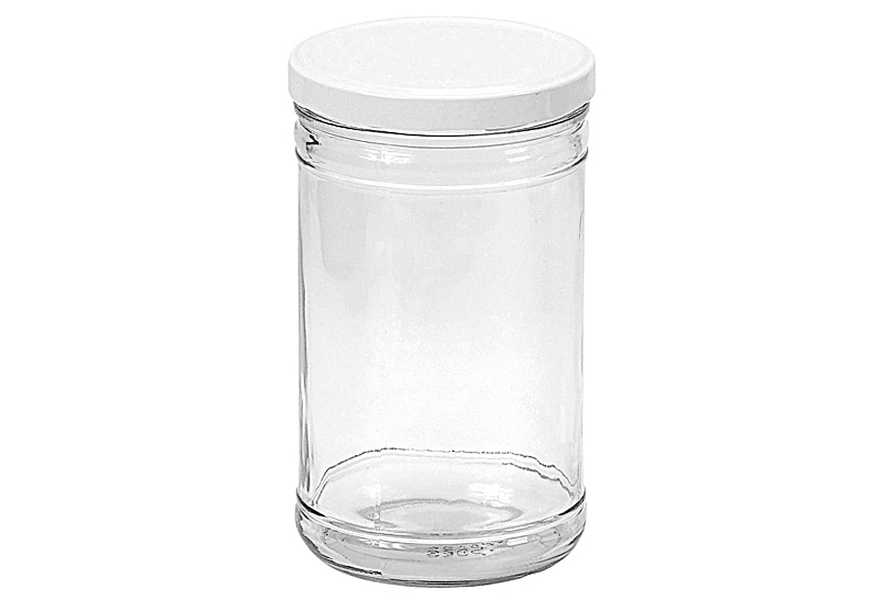 EMSY Schraubdeckelglas Gurkenglas mit 100mm TO-Deckel 1050 ml - VPE: 6