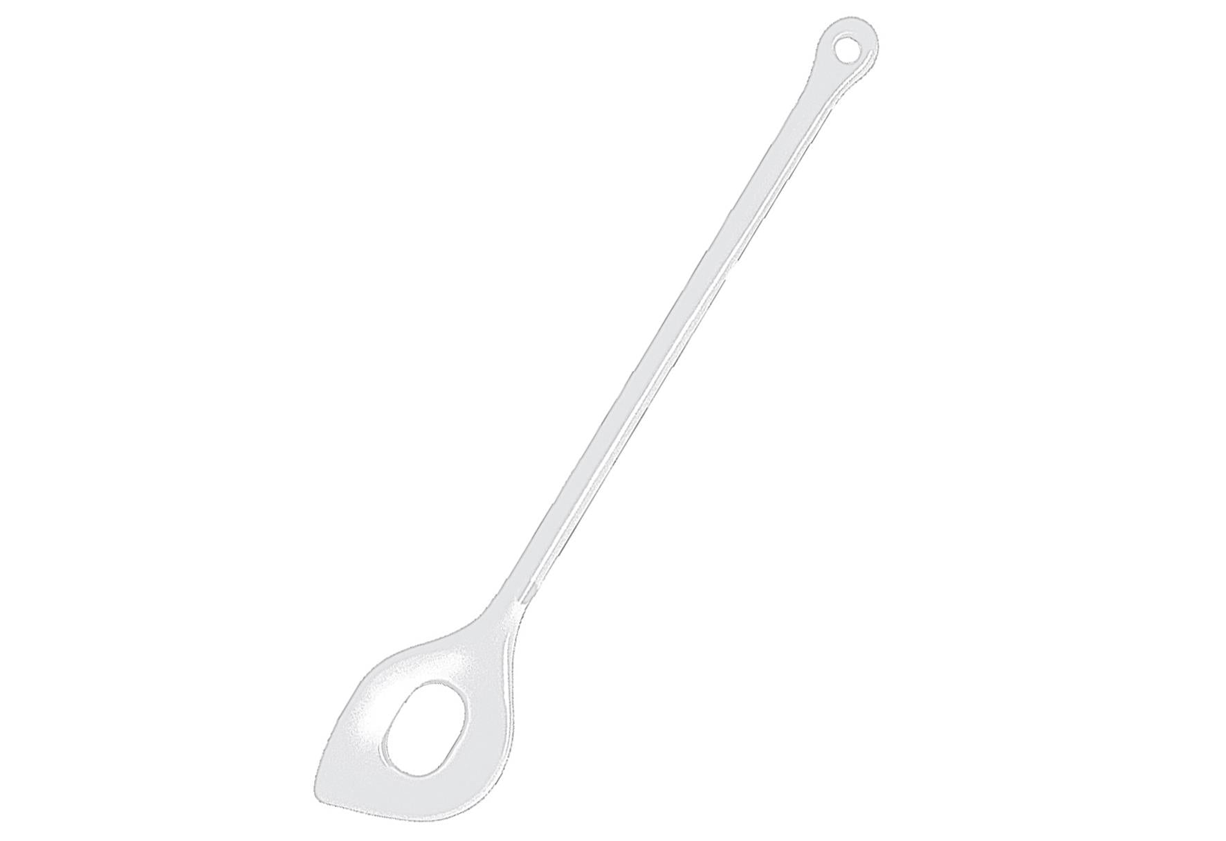 WACA Spitzlochlöffel PBT 31cm weiß - VPE: 5