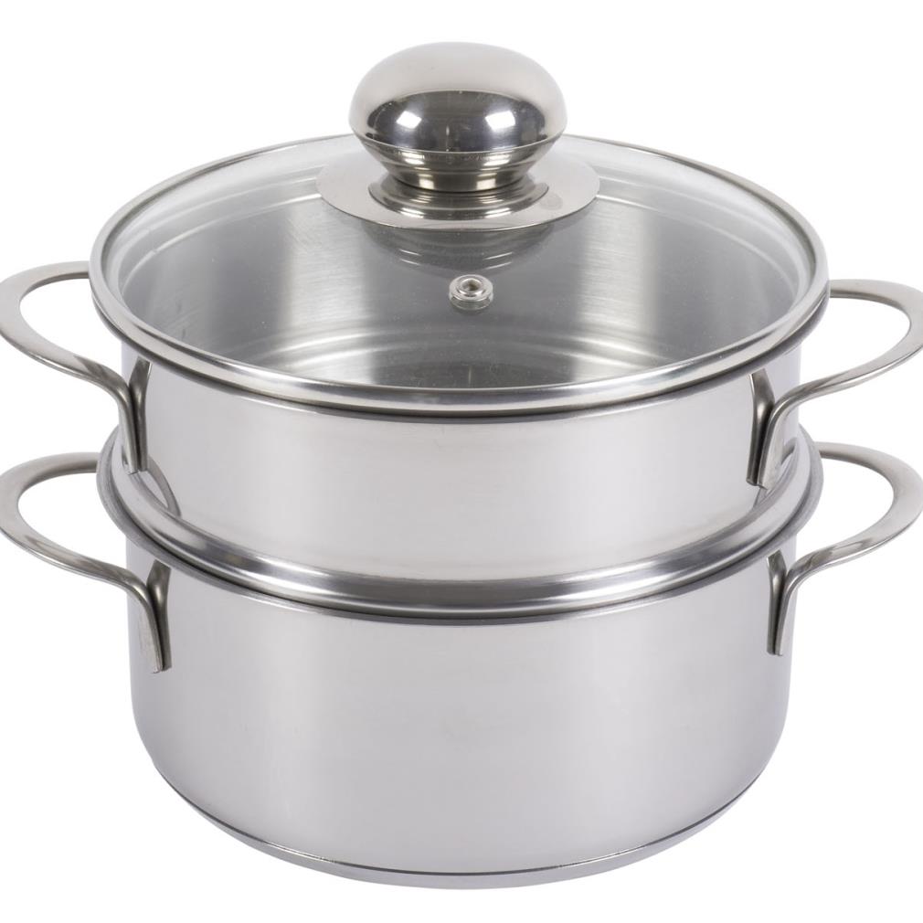 KARL KRÜGER Biodünster Kartoffeldämpfür 21 l Ø16cm Edelstahl