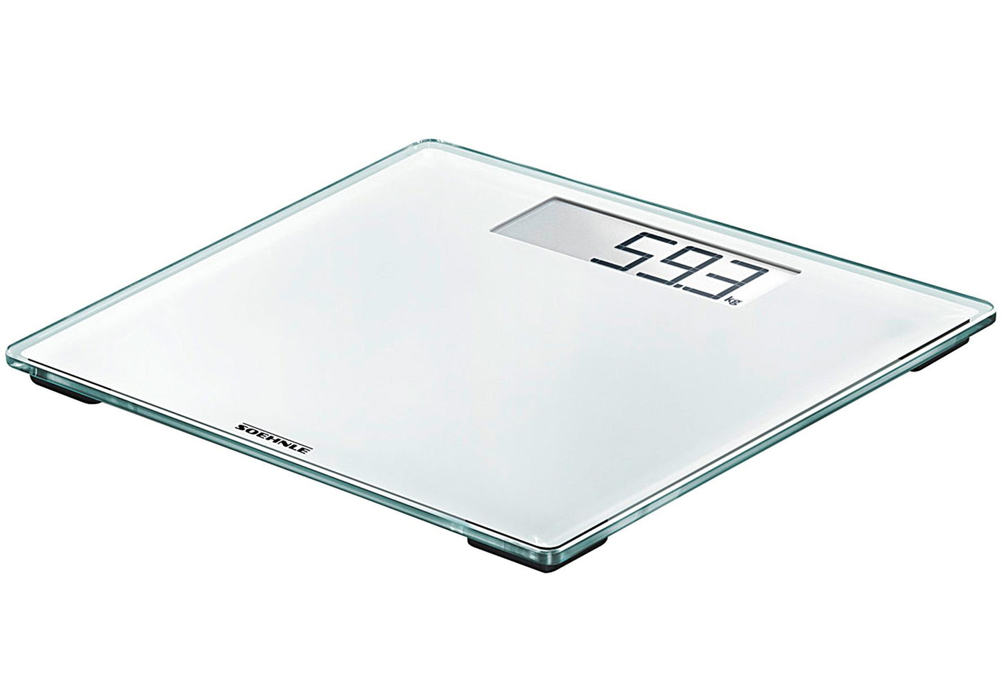 SOEHNLE Digitale Personenwaage 'Style Sense Comfort 100' inkl 1x 3V CR2430 Batterie