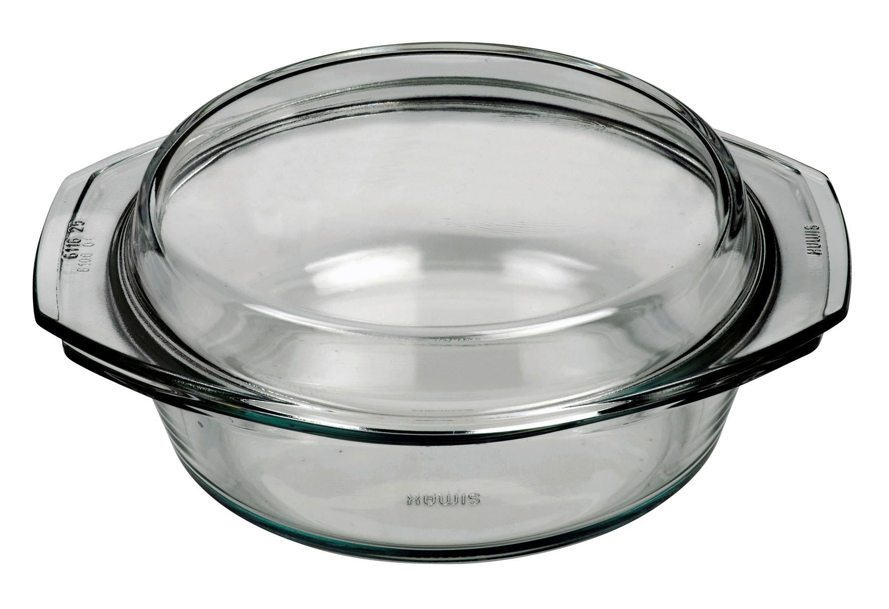 BOHEMIA CRISTAL Schüssel mit Deckel 35 l