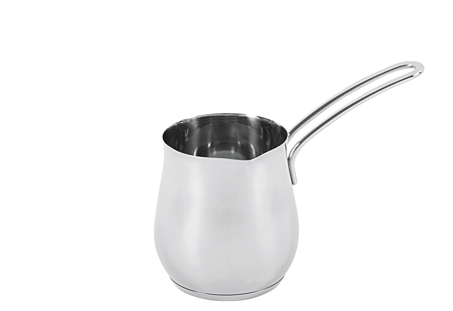 cilio tisch-accessoires Aufschäumbecher Professional Edelstahl poliert 350 ml 9cm Ø75cm